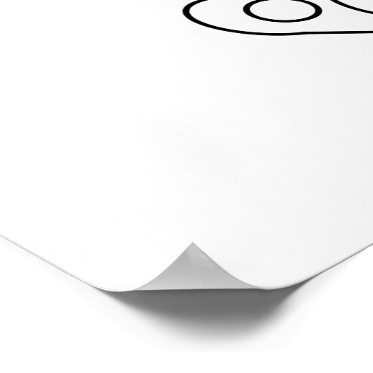 Ostersonnengebälk Poster (Ecke)