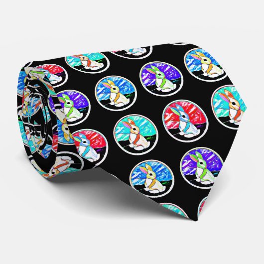 Ostersonnenglas Krawatte (Gerollt)