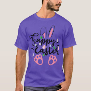 Ostersonnenhasen Gesicht lustigen Ostertag zwei T-Shirt