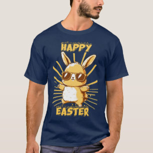 Ostersonnenhasen Gesicht lustigen Ostertag zwei T-Shirt