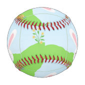 Ostersonnenillustrierung Baseball (Rückseite)