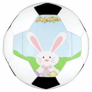 Ostersonnenillustrierung Fußball