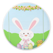 Ostersonnenillustrierung Keramikknauf (Vorderseite)