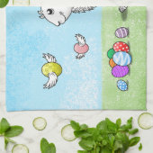 Ostersonnenjagd Geschirrtuch (Gefaltet)