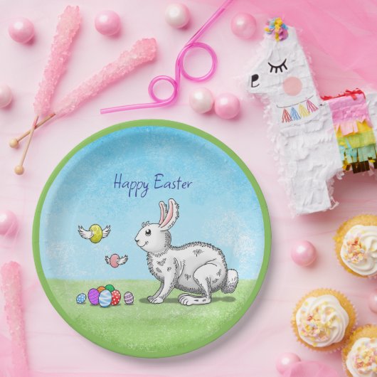 Ostersonnenjagd Pappteller (Party)