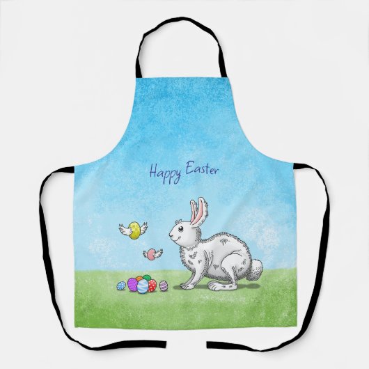 Ostersonnenjagd Schürze (Vorderseite)