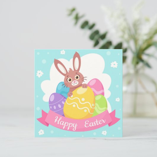 Ostersonnenkarte (Stehend Vorderseite)