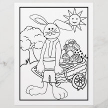 Ostersonnenkarte der Eier - Farbseite