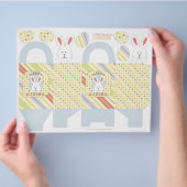 Ostersonnenkasten Vorlage Flyer (Hand)