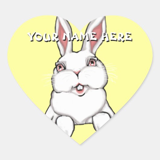 Ostersonnenklammer - Geeignete Osterkleber Herz-Aufkleber (Vorderseite)