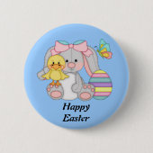 Ostersonnenknopf Button (Vorderseite)