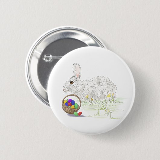 Ostersonnenknopf Button (Vorne & Hinten)