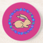 Ostersonnenkreis Sandstein Untersetzer (Vorne)