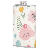 Ostersonnenmuster Flachmann (Links)