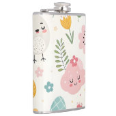 Ostersonnenmuster Flachmann (Rechts)