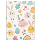 Ostersonnenmuster Klemmbrett (Rückseite)