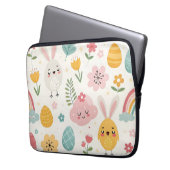 Ostersonnenmuster Laptopschutzhülle (Vorderseite Links)