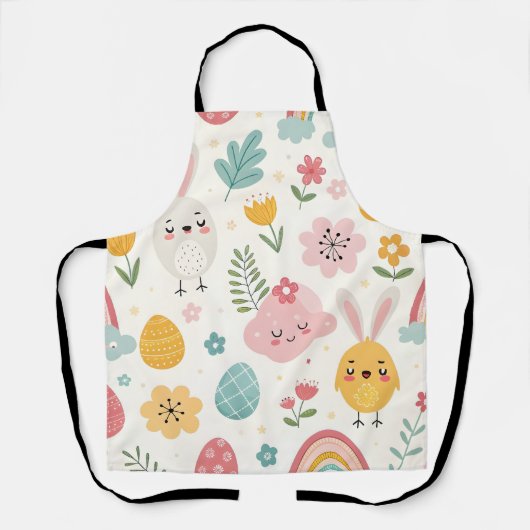 Ostersonnenmuster Schürze (Vorderseite)