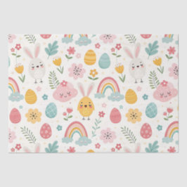 Ostersonnenmuster Seidenpapier