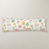 Ostersonnenmuster Seitenschläferkissen (Rückseite)