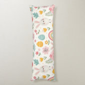 Ostersonnenmuster Seitenschläferkissen (Rückseite (Vertikal))