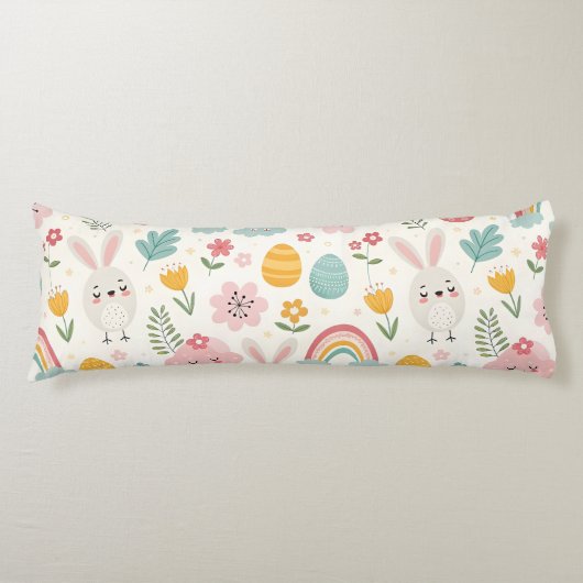 Ostersonnenmuster Seitenschläferkissen (Vorderseite)