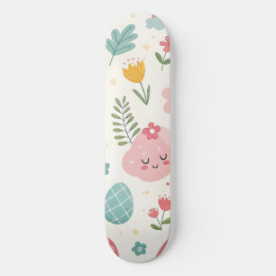 Ostersonnenmuster Skateboard