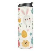 Ostersonnenmuster Thermosbecher (Nach links gedreht)