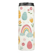 Ostersonnenmuster Thermosbecher (Rückseite)