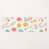 Ostersonnenmuster Yogamatte (Vorderseite (Horizontal))