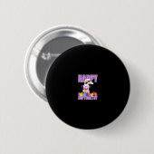 Ostersonnenoptometrie-Gruppe Optometristen Optimie Button (Vorne & Hinten)