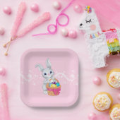 Ostersonnenpapier-Teller Pappteller (Party)