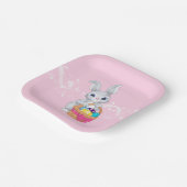 Ostersonnenpapier-Teller Pappteller (Gewinkelt)