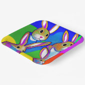 Ostersonnenpapier-Teller Pappteller (Gewinkelt)