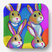 Ostersonnenpapier-Teller Pappteller (Vorderseite)