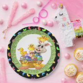 Ostersonnenplatte Pappteller (Party)