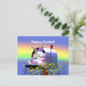 Ostersonnenpost Feiertagspostkarte (Stehend Vorderseite)