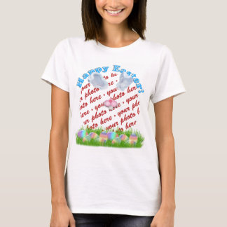 Ostersonnenrahmen für das Foto T-Shirt