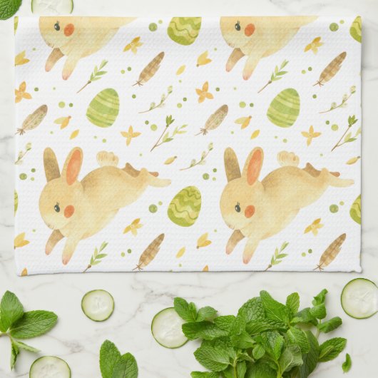 Ostersonnensaal Geschirrtuch (Gefaltet)