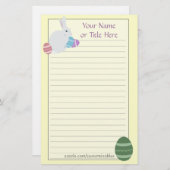 Ostersonnenstationerie Briefpapier (Vorne/Hinten)