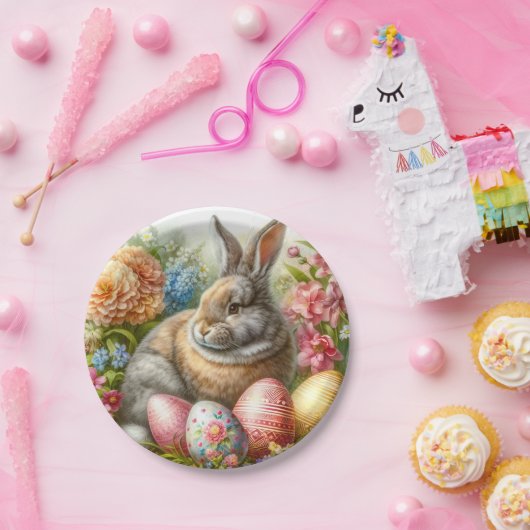 Ostersonnenstrahl Pappteller (Party)