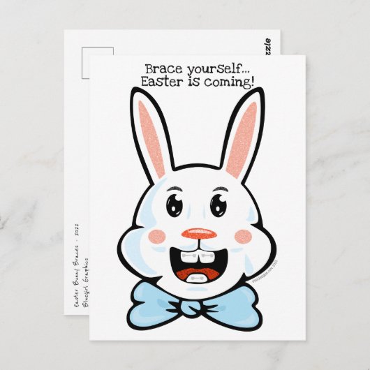 Ostersonnenstraßen Postkarte (Vorne/Hinten)