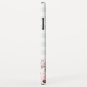 Ostersonnenstreifen Monogramm Case-Mate iPhone Hülle (Hinten/Rechts)