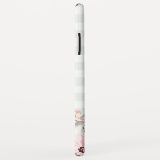 Ostersonnenstreifen Monogramm Case-Mate iPhone Hülle (Hinten/Rechts)