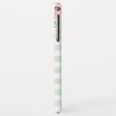 Ostersonnenstreifen Monogramm Case-Mate iPhone Hülle (Hinten/Links)