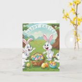 Ostersonnige Ansammlung Karte (Gelbe Blume)