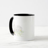 Ostersonnige Combo-Tasse Tasse (Vorderseite Links)