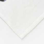 Ostersonnige DJ-Musik Fleecedecke (Ecke)