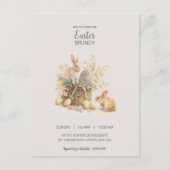 Ostersonnige Einladung Postkarte (Vorderseite)