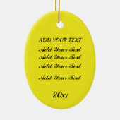 Ostersonnige Exklusivverzierung Keramik Ornament (Hinten)